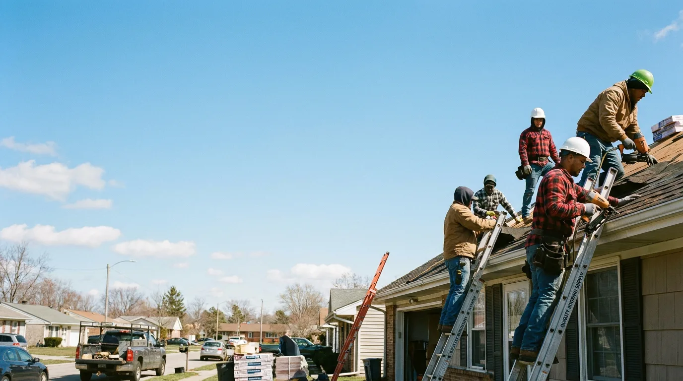 Roofing in New Washington, IN near me